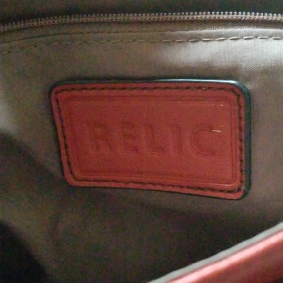 Relic orange faux leather shoulder purse - Picture 4 of 4